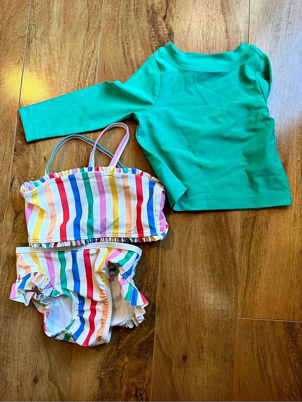 Old Navy Kids Striped Swim Set in Multicolor